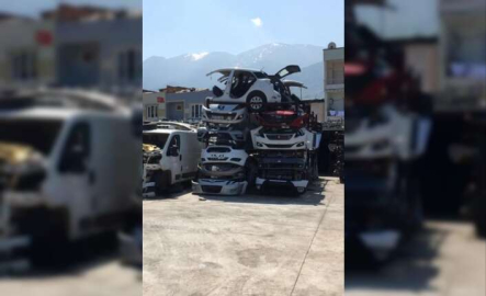 Bursa'da çalıntı ve change araç operasyonu