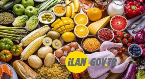 Gıda ürünleri satın alınacaktır