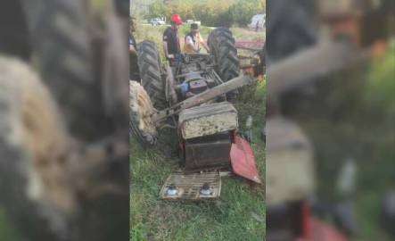 Talihsiz çifti traktör kazasında hayatını kaybetti