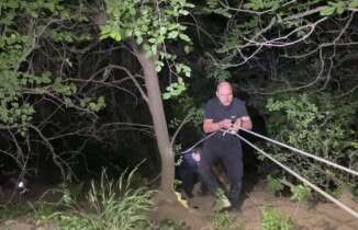 Bursa’da dengesini kaybederek 10 metrelik uçurumdan düştü