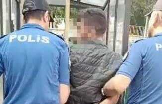 Aranan şüpheli yakalanınca kaçmak için bekçilere tekme attı