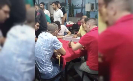 Bursa’da sara nöbeti geçiren adama aldırmadılar, okey oynamaya devam ettiler