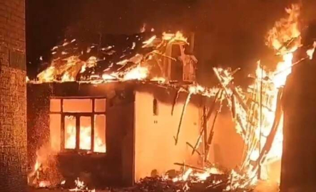 Yıldırım'da ev alev alev yandı!