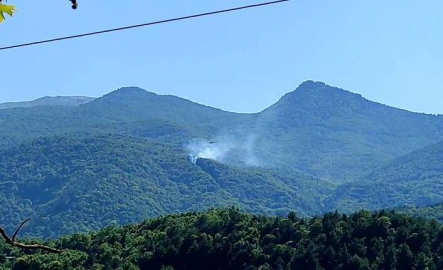 Uludağ'da korkutan yangın! Yangın kontrol altına alındı...