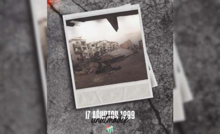 Bursaspor Kulübü, Marmara Depremi’ni unutmadı