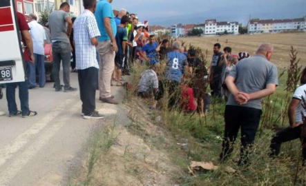 Bursa'daki feci kaza araç kamerasında