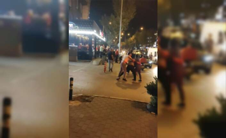 Çorbacıda yan bakma kavgası sokağa taştı, acımasızca saldırdılar