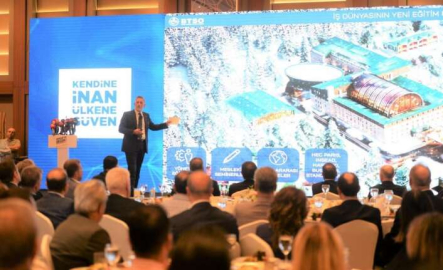 BTSO Başkanı Burkay: "Yeni başarı hikayelerini hep birlikte yazacağız"