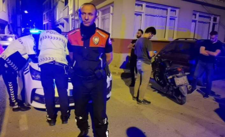 Bursa'da hırsızlık şüphelisi kovalamaca sonucu yakalandı!