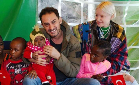 Tilbe’den Afrika’daki çocuklara yardım