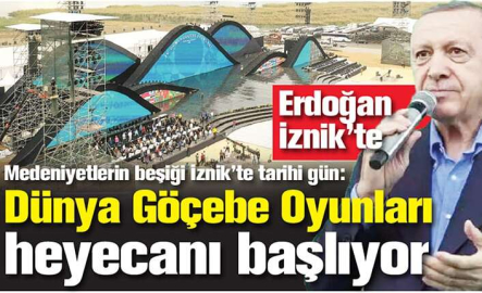 Medeniyetlerin beşiği İznik'te tarihi gün: Dünya Göçebe Oyunları heyecanı başlıyor