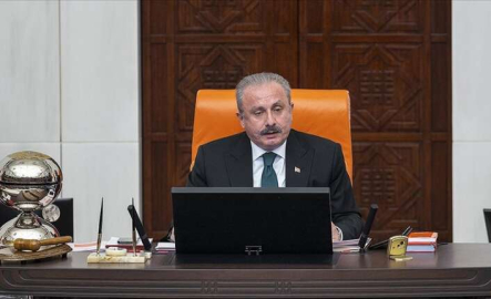 TBMM Başkanı Şentop: Türkiye barıştan yana çalışmasını sürdürecektir