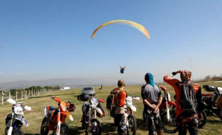 Bursa İnegöl'de adrenalin fest coşkusu