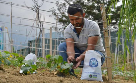 Bursa'da pazar atıkları gübreye dönüşüyor