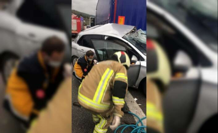 Bursa'da yağışlı hava kazayı beraberinde getirdi: 2 ölü