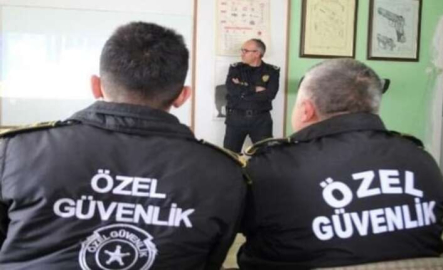 Özel güvenlik hizmeti alınacaktır