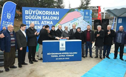 Büyükorhan'da temeller atıldı!
