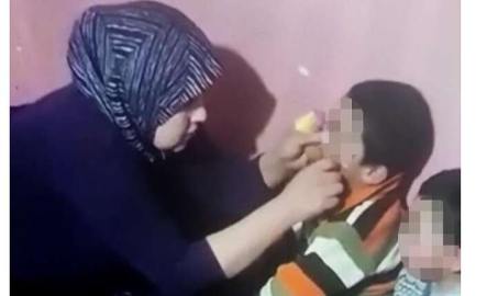 Çocuklarına işkence yapan anneden pes dedirten savunma! Tutuklandılar...
