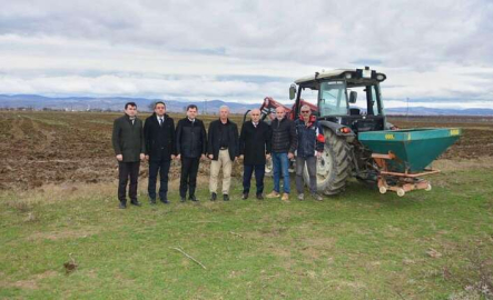 Yenişehir'de üreticiler bu proje ile daha fazla üretecek