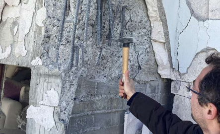 Düz demir, kalitesiz beton= Depreme dayanıksız binalar