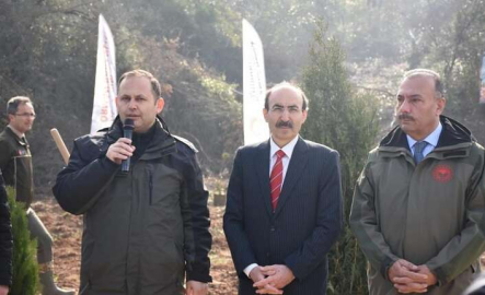 Depremde hayatını kaybeden vatandaşların anısına 8 bin fidan dikildi