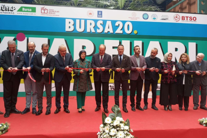 Bursa 20. Kitap Fuarı kapılarını açtı