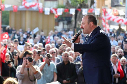 500 milyonluk yatırımları Bakan Varank açtı: Kestel Belediyesi yatırım oldu yağdı