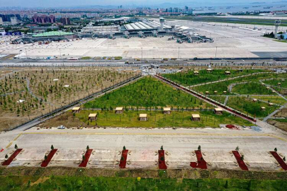 Atatürk Havalimanı Millet Bahçesi'nin ilk etabı yarın açılıyor