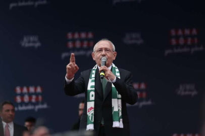 Kılıçdaroğlu Bursa'da miting yaptı