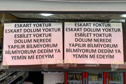 Büfeci sinirlenince cama yazı astı, herkesi güldürdü