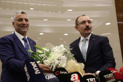 Ticaret Bakanlığı'nda devir teslim