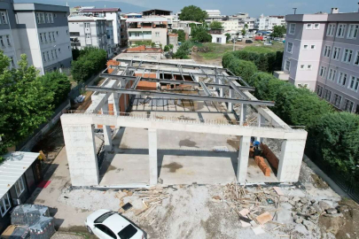 Çınarönü Mahallesi Tip 2 Spor Salonu’nun yeni görüntüsü