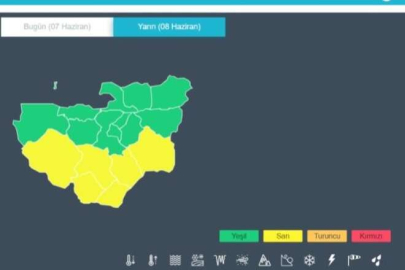 Meteorolojiden Bursa'da 6 ilçe için son dakika uyarısı