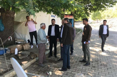 Gürsu Belediyesi teknik ekibi deprem bölgesinde