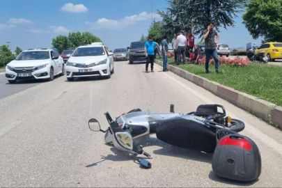 Cip ile elektrikli bisiklet çarpıştı: 2 yaralı