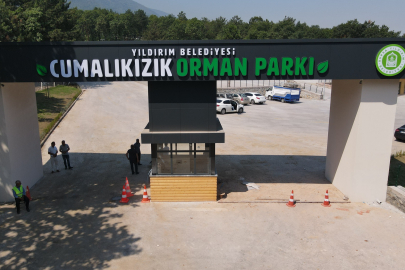 Yıldırım’da 100 bin metrekarelik yepyeni bir yeşil yaşam alanı: Cumalıkızık Orman Parkı açıldı!