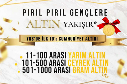 YKS'de ilk 1000'e giren Bursalı gençlere altın hediye