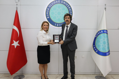 TEKSİDER’den BUÜ Rektörü Prof. Dr. Ferudun Yılmaz'a ziyaret