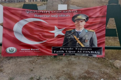 Pençe-Kilit şehidi teğmen Altınbaş son yolculuğuna uğurlandı