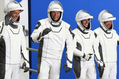Uzaya gönderilen 4 astronot Uluslararası Uzay İstasyonu'na ulaştı