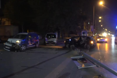 Direksiyon hakimiyetini kaybetti, kaza kaçınılmaz oldu