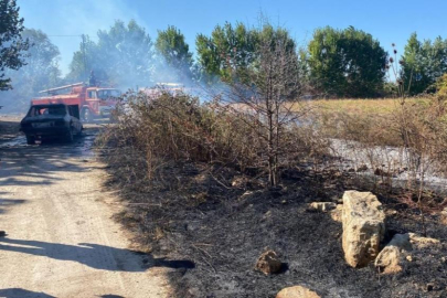 Vahşet! Öldürdüğü şahsı araçla birlikte yaktı