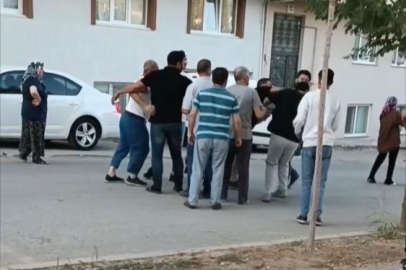 Komşuların gürültü kavgasında yumruklar havada uçuştu
