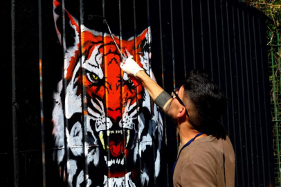 Grafiti meraklıları Hüdavendigar Kent Parkı’nda buluşuyor