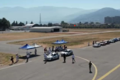 Bu kez çocuklar için piste çıktılar