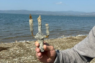 İznik Gölü'nde 2 bin yıllık mızrak ucu bulundu