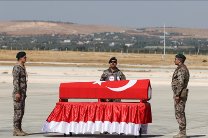 Şehit polis memuru Şimşek, memleketine uğurlandı