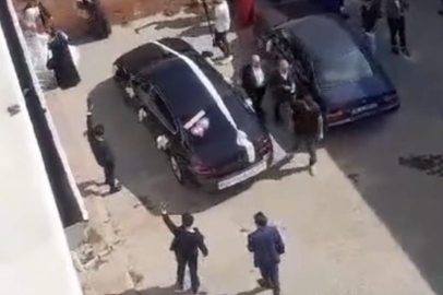 Düğünde havaya ateş açan maganda yakalandı