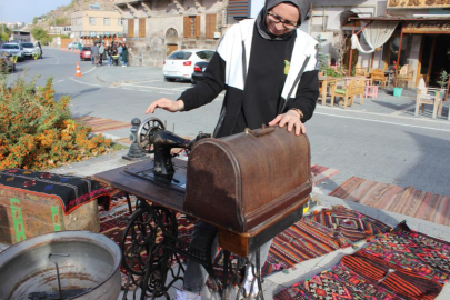 130 yıllık dikiş makinesi yıllara meydan okuyor