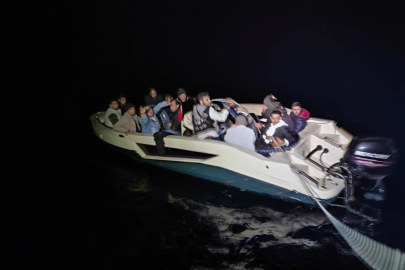 18 düzensiz göçmen kurtarıldı